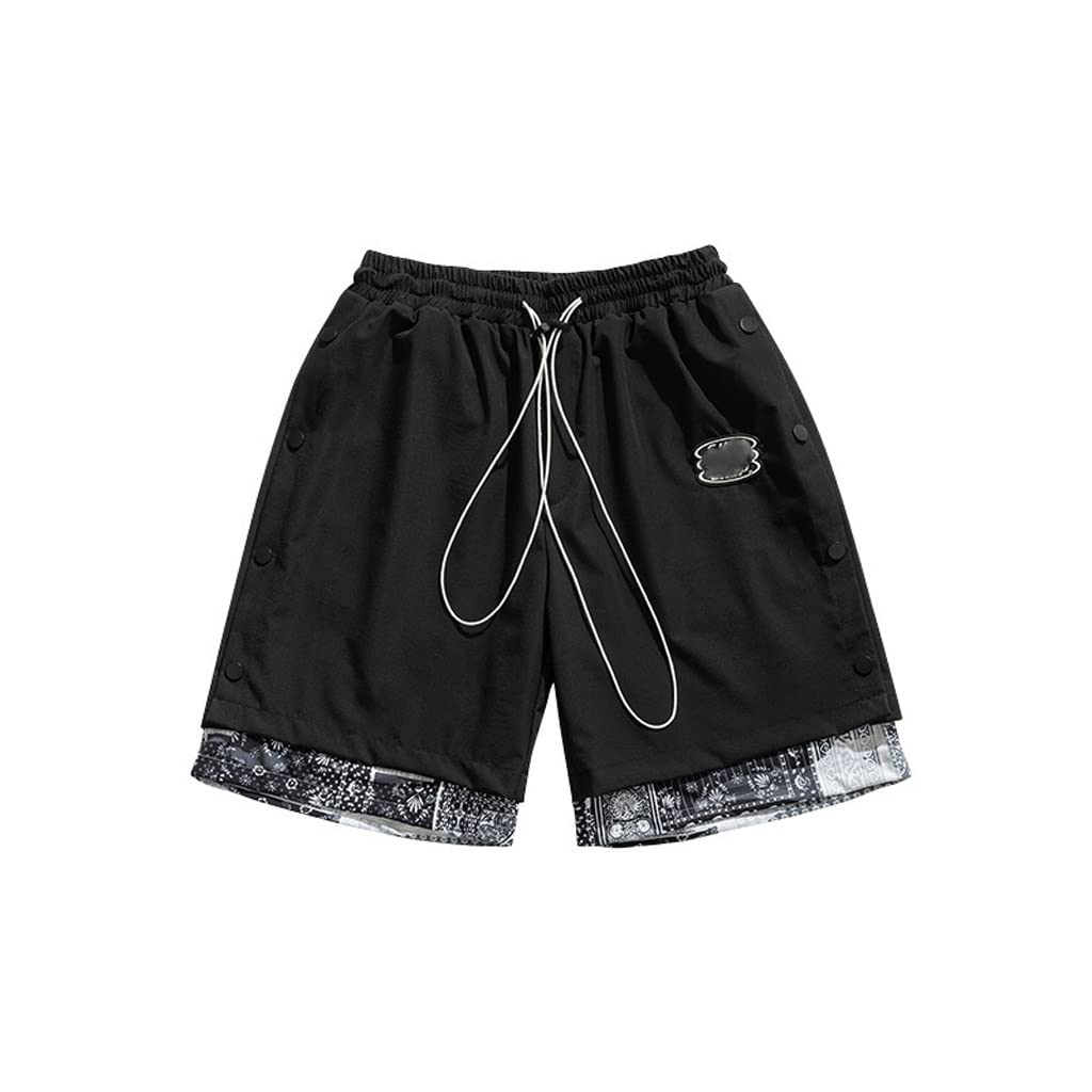 Short homme d'été ample bermuda casual décontracté à boutons - 6
