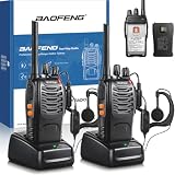Talkie walkie Longue portée 【Version Mise à Niveau du 888S】 Walkie Talkies Vox Rechargeabl...
