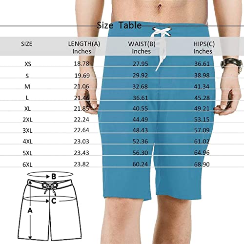 Custom Men's Face Swimming Trunks Funny Shark Swim Shorts Quick Dry Personazlied Boardshorts Boyfriend Gifts4