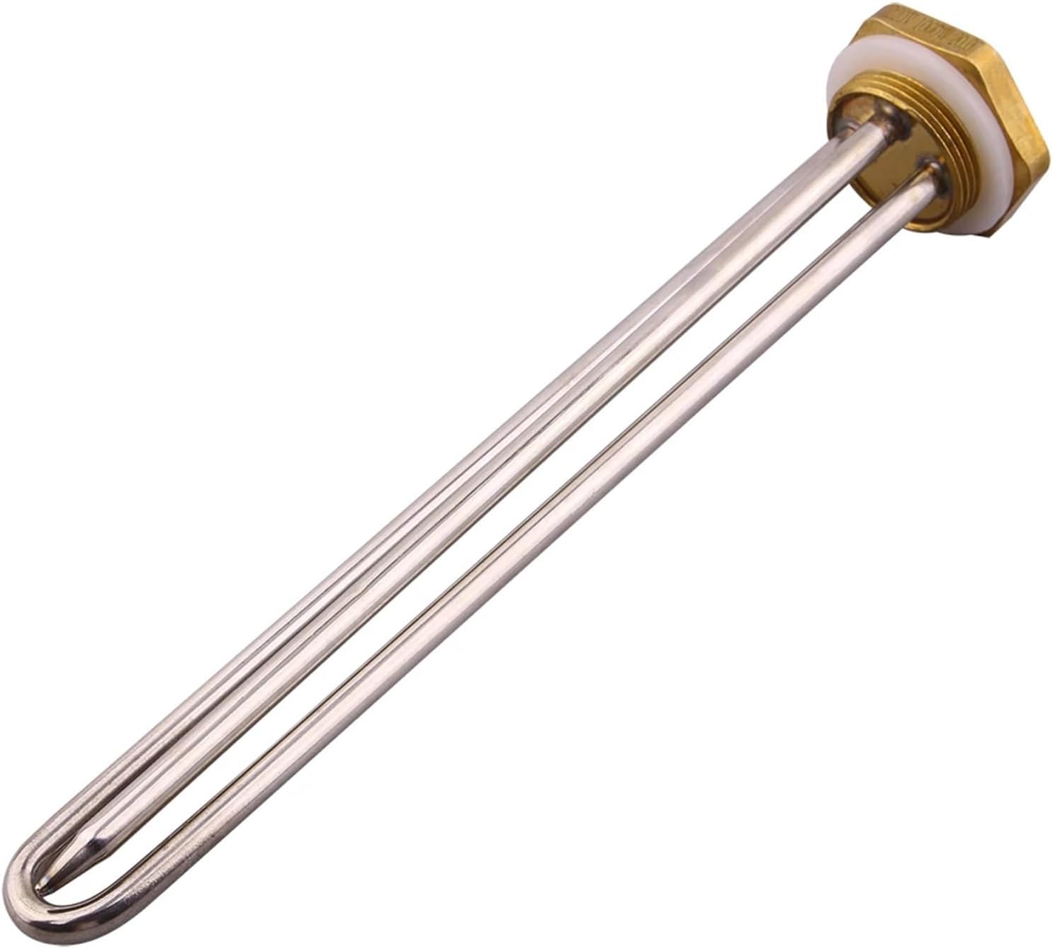 1pcs Electric Water Heater with Probe Immersion Heating Element U Type Tube Screw Heater 220v 1000W 1500W 2000w(Heater only,220V_2KW)