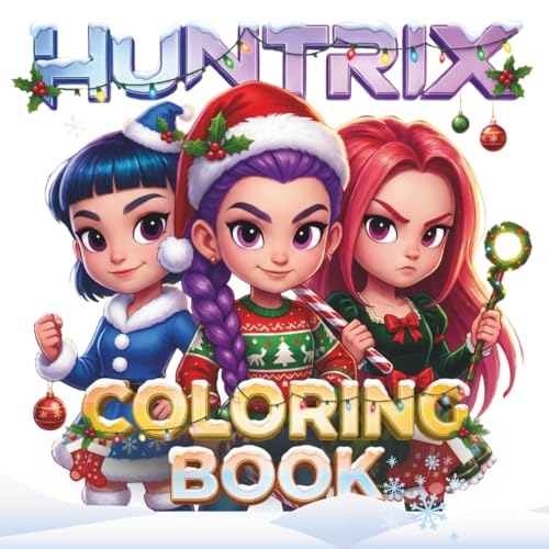 K-Pop Demon Cute Hunters Coloring Book: Cute, Fierce &amp; Magical Anime-Style Coloring Pages Inspired by K-Pop Fantasy Worlds