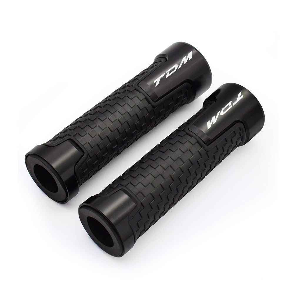 Puños de manillar CNC de 22mm para Yamaha TDM900 que mejoran tu agarre en ruta