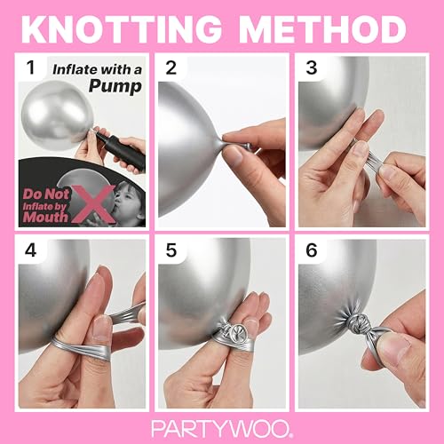Image of PartyWoo Pink Balloons 140pcs Different Sizes of 18 12 10 5 Inch Matte Pink Balloon Arch Kit for Baby Shower Gender Reveal Princess Bachelorette Engagement Birthday Party Decorations Pink-Y11