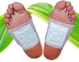 - Tiritas para pies desintoxicantes, parches vitales, parches de bambú para la desintoxicación, depuración, con turmalina de alta calidad y 100% Natural
