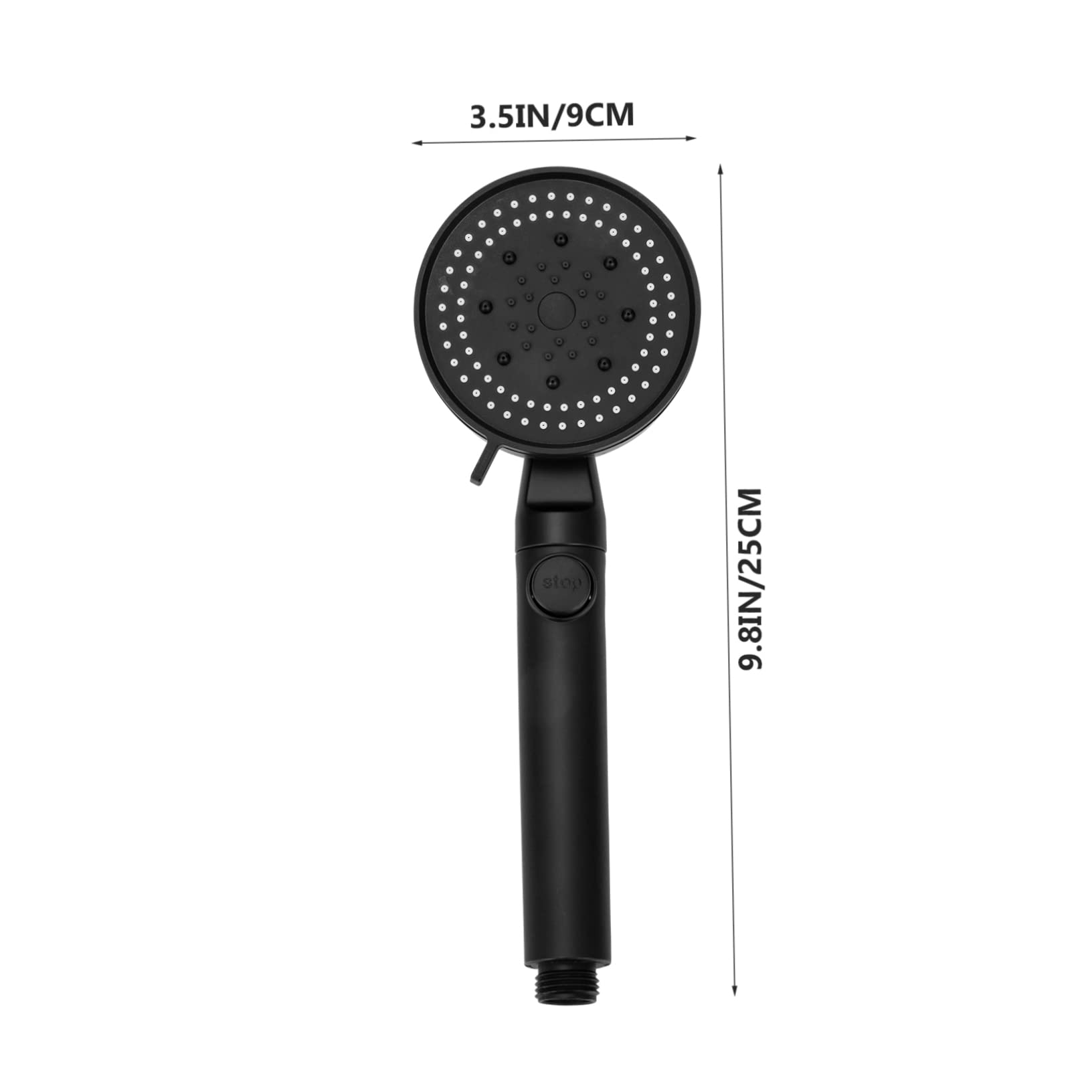 Cabezal de Ducha Boquilla de Ducha presurizada Rociador de Ducha Cabezal rociador de Ducha Juego de boquillas de Mano Abs