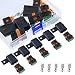 Swpeet 5Pack Waterproof ATO ATO ATC Fuse Holder Assembly Splice Existing Wire Kit Ideal for ATO ATC fuses