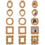 Design rétro : nos mini cadres dorés présentent des ornements exquis en relief et une finition dorée classique qui dégage un charme vintage luxueux. Ajoutez une touche d'élégance intemporelle et de luxe raffiné à votre espace de vie et rendez vos plus beaux souvenirs encore plus exceptionnels.