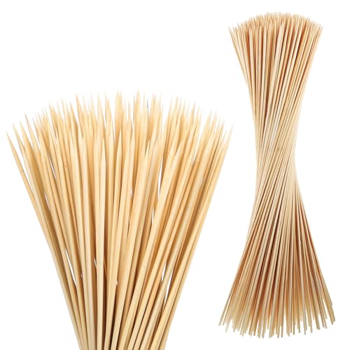 300pcs Marshmallow Roasting Sticks 30in Bamboo Skewers