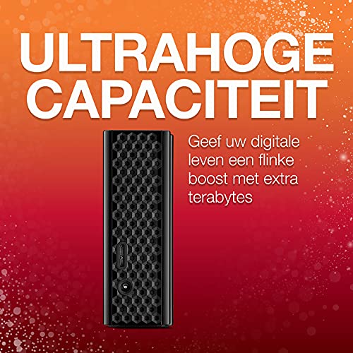 Seagate Backup Plus Hub, 6 TB, Externe Harde Schijf, 3.5", USB 3.0, voor Windows & Mac, 4 maanden Adobe Creative Cloud lidmaatschap, 2 jaar Rescue Services (STEL6000200) - Image 5