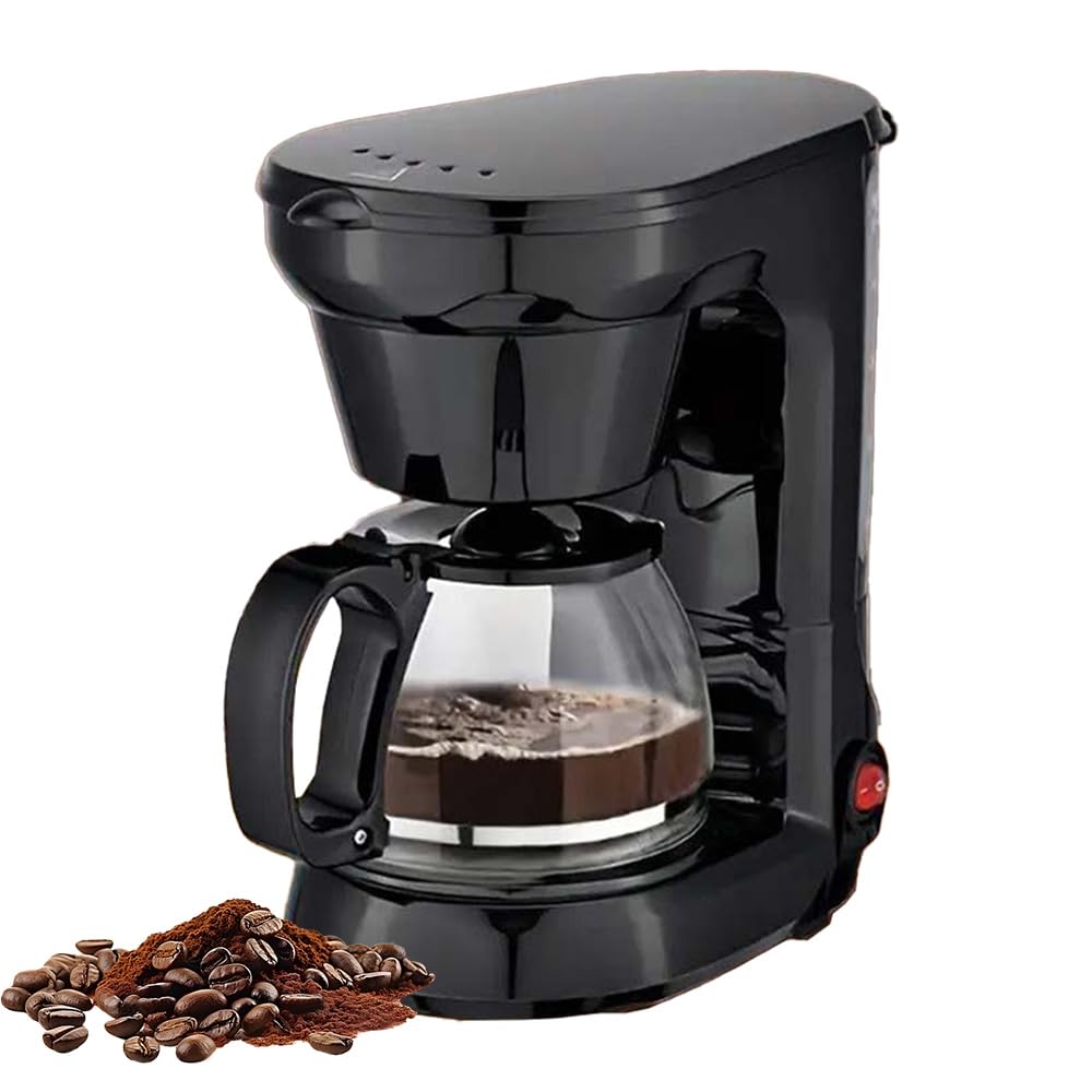 Ccarzzi 750ML Filter Coffee Machine - 650W Drip Coffee Maker Fast Brewing