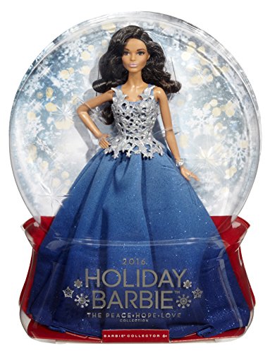 Barbie Mattel DGX99-2016 Holiday blauen Kleid – Bild 6