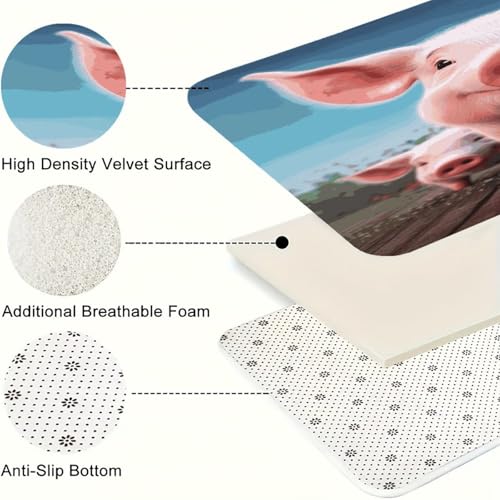 Alfombras de cocina cómodas que eliminan los resbalones en suelos húmedos y lavanderías 6