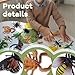 Morofme 12pcs Realistic Insect Toy Figures Fake Large Bug Lady Bug Dragonfly Butterfly Cake Topper Vivid Spider Mosquito Toys Praying Mantis Toy for Kids Birthday Party Favors Educational Projects