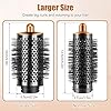 Grande brosse volumisante ronde améliorée pour accessoires pour Dyson pour Airwrap, brosse volumisante pour cheveux lisses, cheveux plats, doré