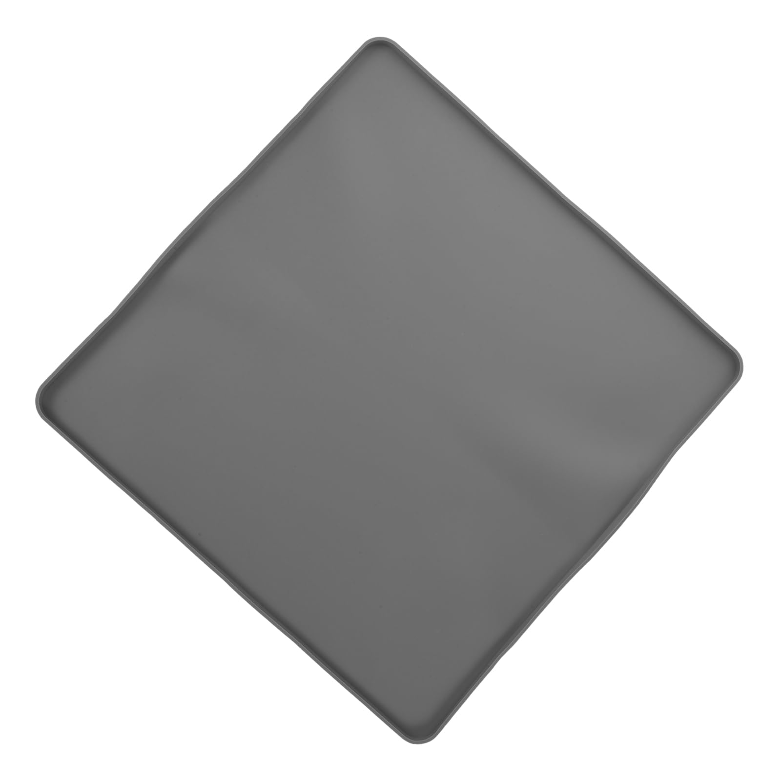 Vassoio Raccogli Gocce per Deumidificatore in Silicone 40x40 Cm con Bordo Rialzato Antiscivolo, Tappetino Raccogligocce per Umidificatori, Protezione Pavimenti e Superfici per