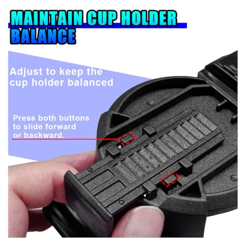 Portavasos 2 en 1 con soporte para teléfono para autos miniatura 4