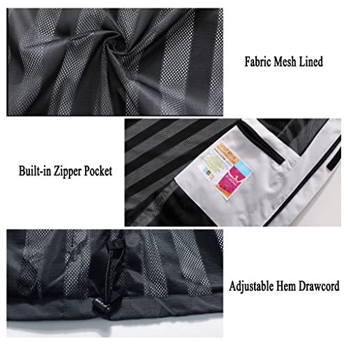 Moerdeng Men's Waterproof Rain Jacket Outdoor Lightweight Raincoat For Hiking Travel Xx-Large #TOP5