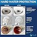 Tier1 Whole House Water Softener System Compact 32,000 Grain High Efficiency with Sediment Pre-Filter | Pre-Filled Mineral Tank with 1 Cubic Foot of Cation Resin | Home Water Filtration System