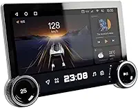 HT-9530CA CENTRAL MULTIMÍDIA SLIM COM BOTÃO, TELA QLED 10" FULL TOUCH, ENCAIXE PARA 7" OU 9", SISTEMA ANDROID, 2/32GB, FM, USB-A, ESPELHAMENTO, CARPLAY E ANDROID AUTO
