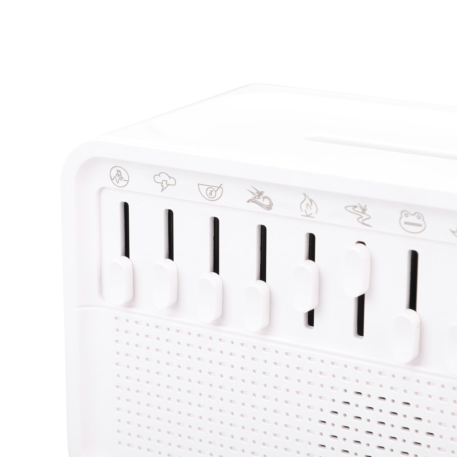 Topiky White Noise Machine mit Luftbefeuchter, 3-in-1-Diffusor für ätherische Öle, Soundmaschine, Bluetooth-Lautsprecher, Nachtlicht für Schlafzimmer, Baby-Einschlafhilfe, 150 Ml, Automatische