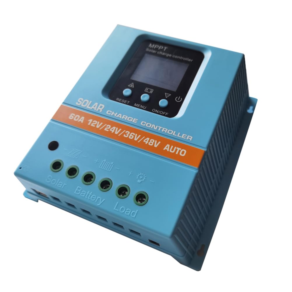 Littimoon MPPT Solar Charge Controller 12V 24V 36V 48V LCD Display Solar Panel Battery Intelligent Solar Regulator