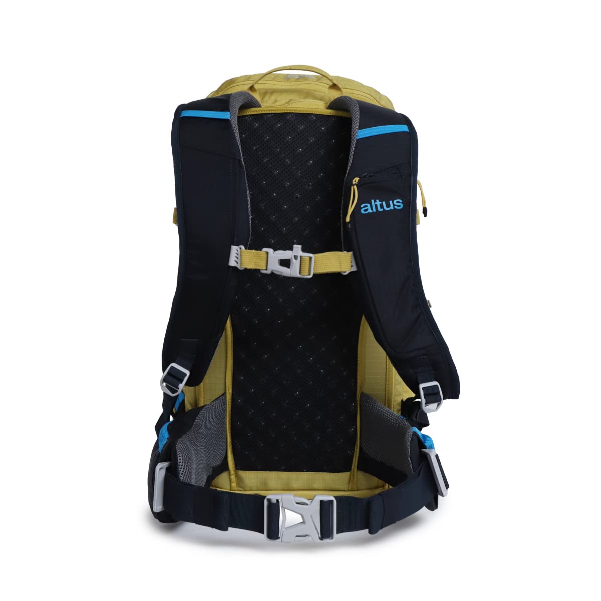 ALTUS SAIOA | Mochila de esqui | Mochila de travesía | Trekking | Esquí de montaña | Escalada | Ergonómica | Ligera | Resistente | Color oil yellow
