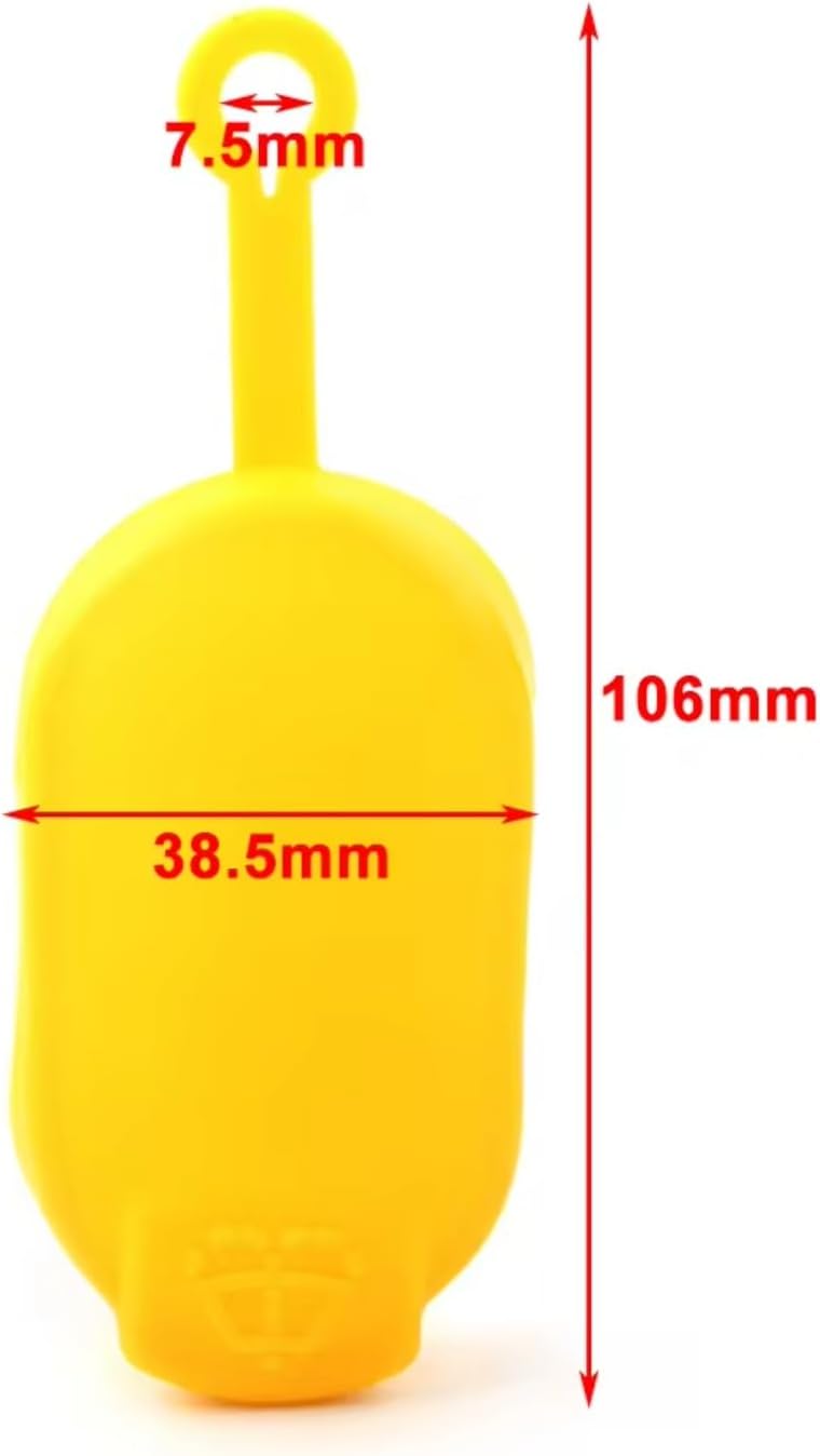 for Twingo for Scenic for Trafic 7700411279 Car Windshield Fluid Bottle Cap Yellow Washer Reservoir Cap Windscreen Washer Cap
