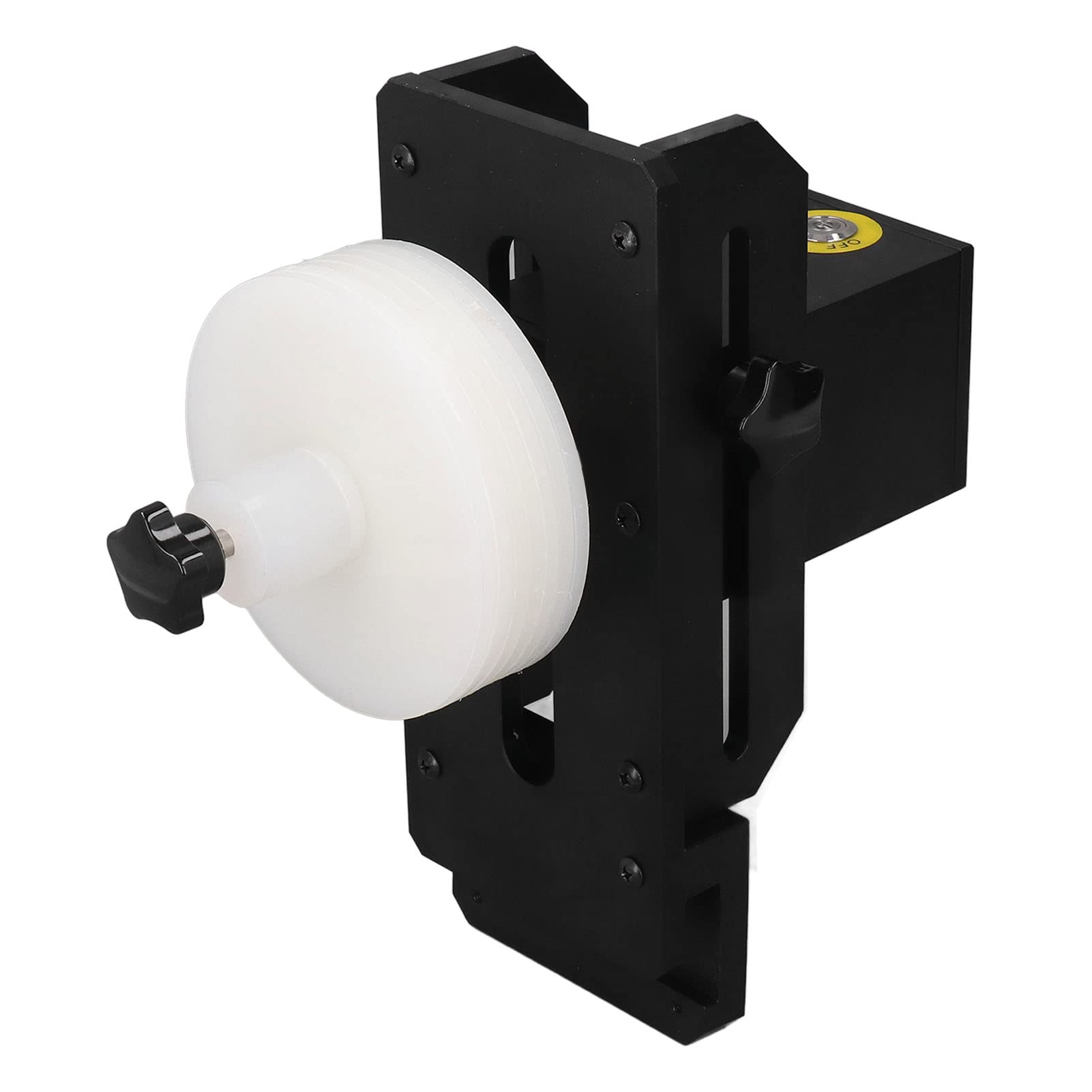 Estante Limpiador de Discos de Vinilo, Alta Eficiencia, Aleación de Aluminio, Funcionamiento Estable, Presión Negativa, Limpieza de Pistas, con Giro Eléctrico para (Enchufe de la
