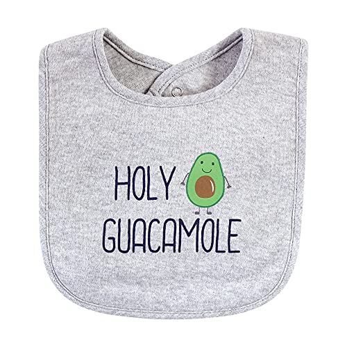 Image of Hudson Baby Unisex Baby Cotton Bibs, Taco Truck, One Size