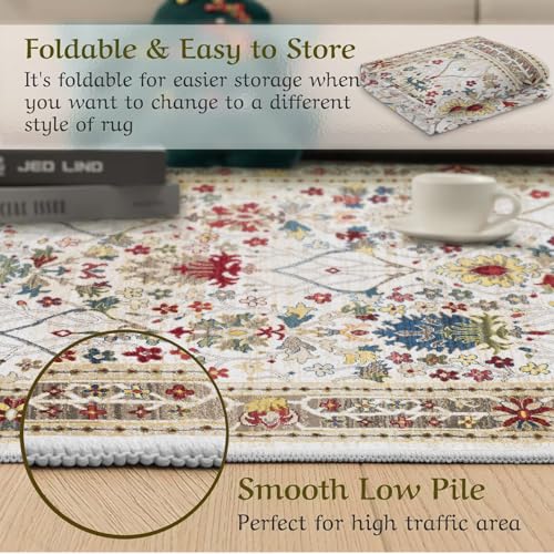 Tapis aquarelle 3D de style rustique chic pour décoration d'intérieur - 7
