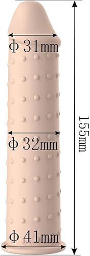 Miniatura 2 de Suave pene manga retraso eyaculación juguetes sexuales reutilizables para hombres erección Penig anillo silicona condón dildo ampliación