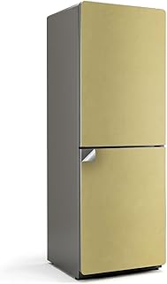 Decoraciones para el Frigorífico 70x190 cm Resistente a Rayones Impermeable Diseño Elegante Adhesiva Fácil Aplicación Decorativo Decoración para Cocina - Color amarillo