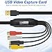 XMSJSIY USB 2.0 Audio Video Capture Card S Video RCA to USB Digital Grabber Recorder CVBS VHS VCR to Digital Converter for DVD Player,Laptop,PC,Tape Recording -1.2M/3.9FT (S-video+3 RCA Female to USB)