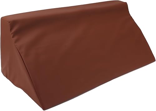 TOPINCN Almohada de cuña corporal para dormir, evitando úlceras por decúbito con forma de R, espuma suave, posicionadores de cuerpo de cuña lavable,