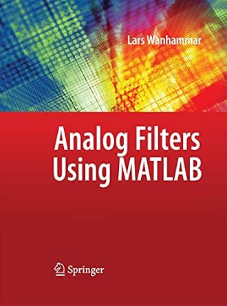 Analog Filters using MATLAB 2009th Edition-Wow! eBook