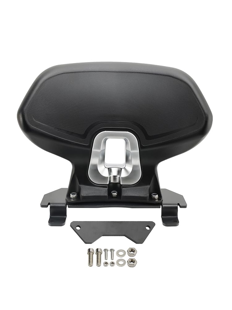 Topteng Passenger Sissy Bar Backrest Apto para BMW C400X 2018-2023 with Original handrails, Need Original Tailstock