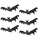 JOYIN Set of 6 Realistic Looking Spooky Hanging Bats for Best Halloween Decoration