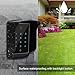 Keyless Entry Pad, Touch Access Control Keypad with Waterproof Cover and 10PCS Card Tag Keyless Entry Door Lock Electronic Keypad Door Lock Digital Door Lock Smart Door Lock for Front Door
