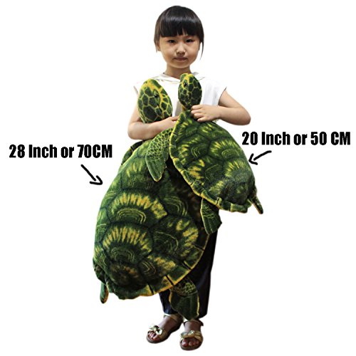 Tagln Realistic Stuffed Animals Sea Turtle Soft Plush Toys Pillow For Children (20 Inch) #TOP5