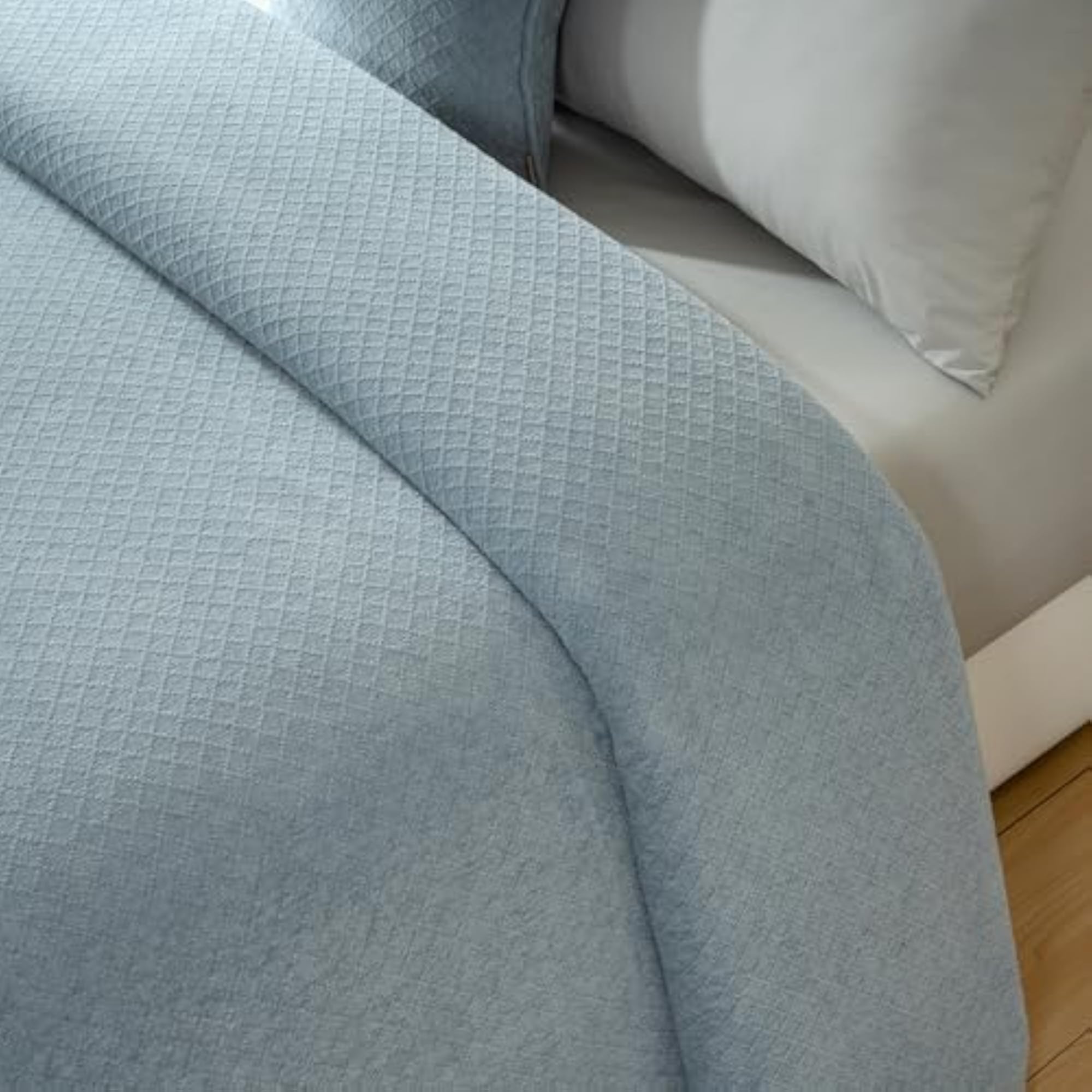 Single Bed Pure Cotton Solid Bed Cover