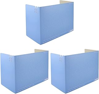 NUOBESTY 3 PCS Table Privacy Panel Office desk Divider desk Privacy Panel table Separator Panel Desk Privacy Dividers