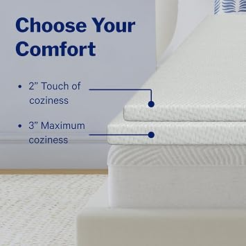 Casper Sleep Essential 3 King Size Memory Foam Mattress Topper