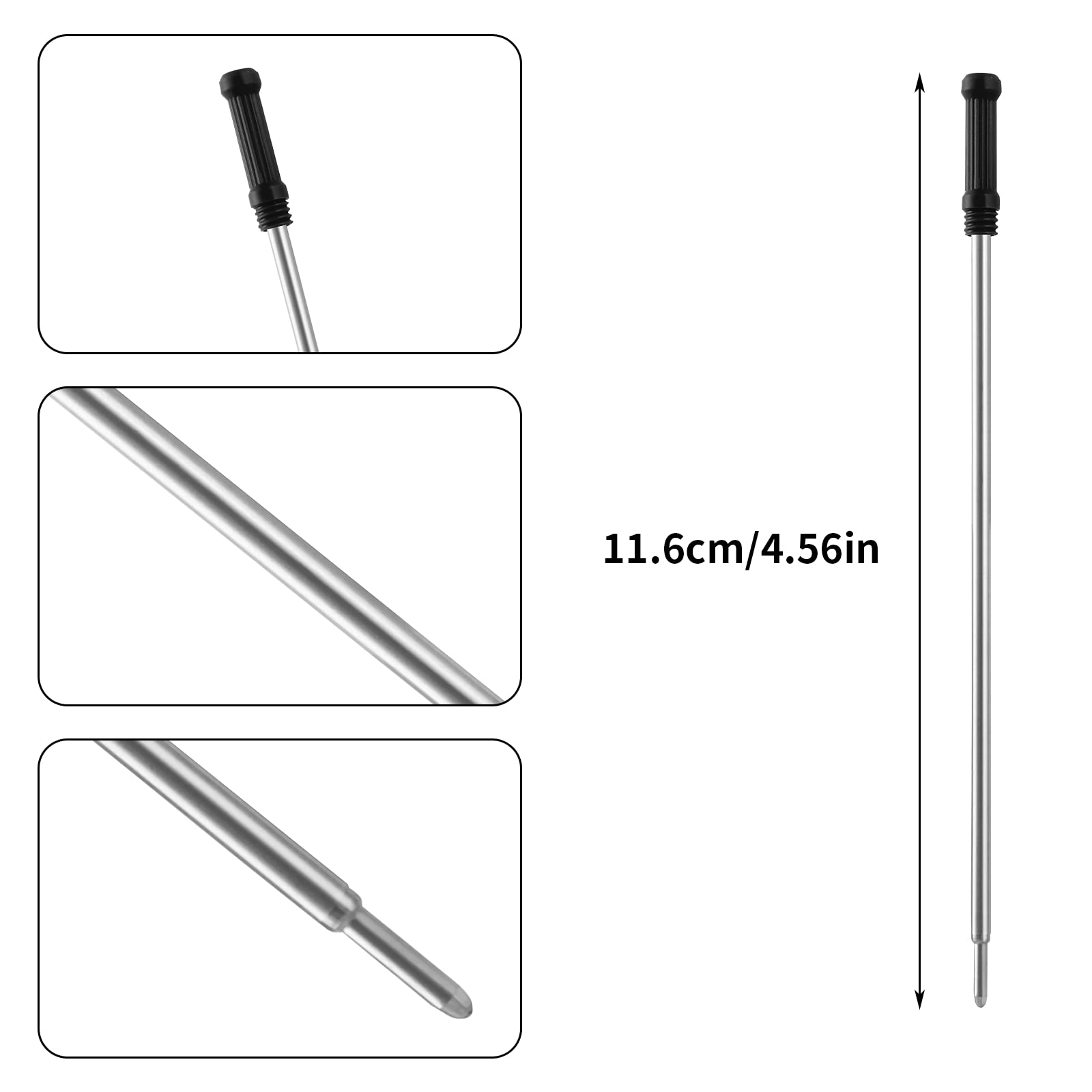200 Recambios Para Bolígrafo – Tinta Azul/Negra/Roja De 1,0 Mm – Reemplazable Para Oficina De tudiant De 33,6 € | DHgate