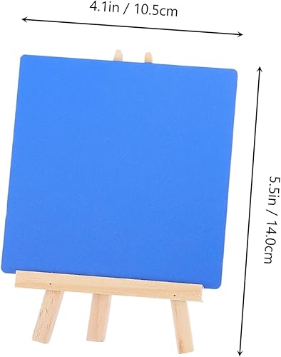 Miniatura 5 de FUNOMOCYA 2 letreros de pizarra de color para menú, pizarra de tiza para menú, adornos de pizarra para niños, adornos de oficina, Pizarrones para