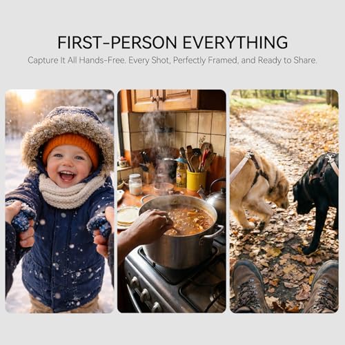 Rokid AI Glasses Style 38,5g ultraleichte Smart KI-Brille mit ChatGPT 5.2, Echtzeitübersetzung ohne Display & 12 MP First-Person-Kamera, IPX4 UV400 für Radfahren, Wandern & Outdoor-Vlogging – Bild 5