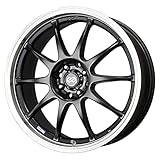Enkei J10 Wheel Rim 16x7 4X100 & 4x108 42mm Black