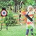 Nightcore Kids Bow and Arrow, LED Light Up Archery Bow w/ 20 Suction Cup Arrows, Standing/Hanging Target & Quiver, Bow and Arrow Set for Indoor Outdoor Games, Gift for 3+ Years Old Boys and Girls