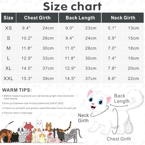 Ropa de gato sin pelo Sphynx pijama de leopardo blanco M 8