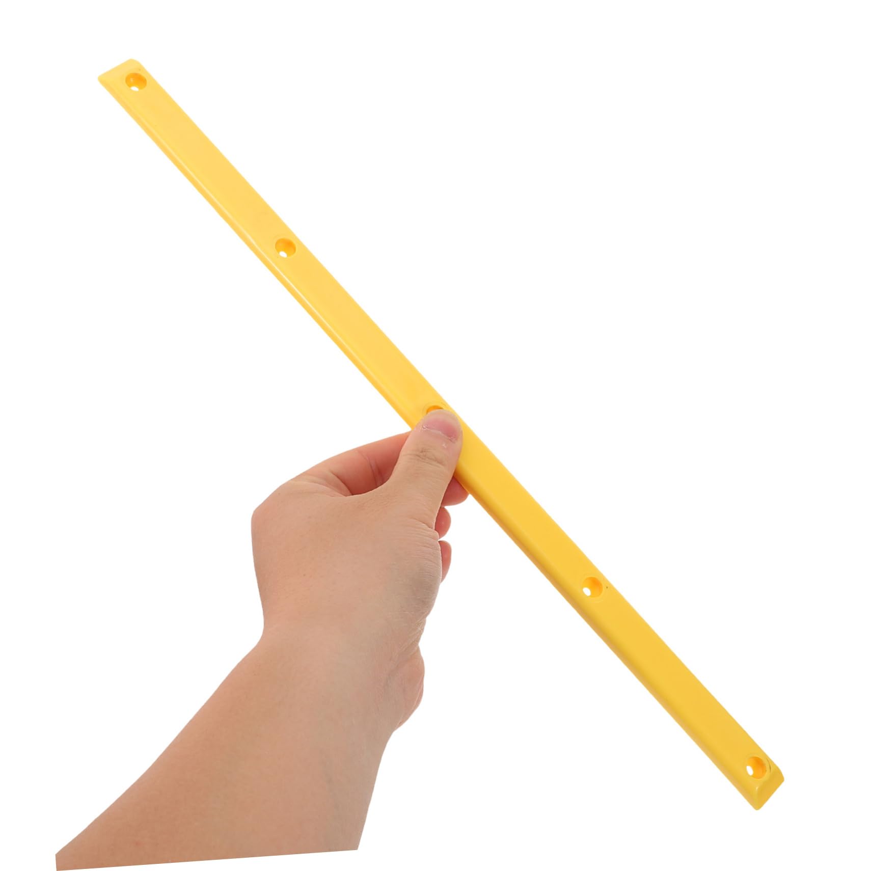 Sosoport Bande De Pare-Chocs Os De Côte De Planche À roulettes Remplaçable Rail D'os De Côte Accessoires De Skateboard Grind Rails pour Planches À roulettes Plastique Jaune