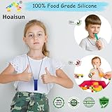 Chew Necklaces for Kids,7 Pack Slicone Chew Necklaces for Sensory Boys and Girls with ADHD, SPD,Autism, Biting Needs,Teething Necklace Oral Chew Toys for Adults Reduce Chewing Anxiety Fidget - Image 2